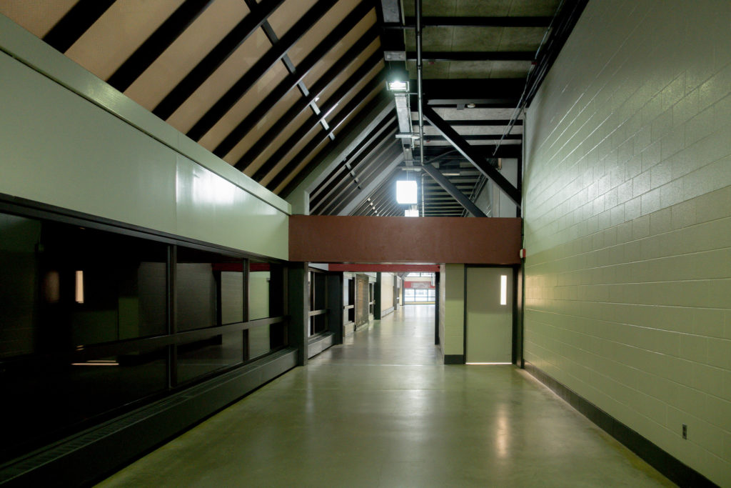 Segment of the Duluth Skywalk system near the Duluth Entertainment Convention Center.